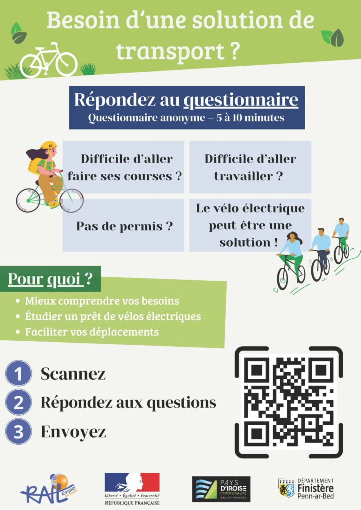 Enquête en Pays d’Iroise : besoin d’une solution de transport ?