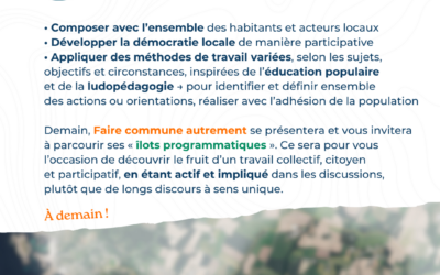 Démocratie locale et méthodes de travail Démocratie locale et méthodes de travail