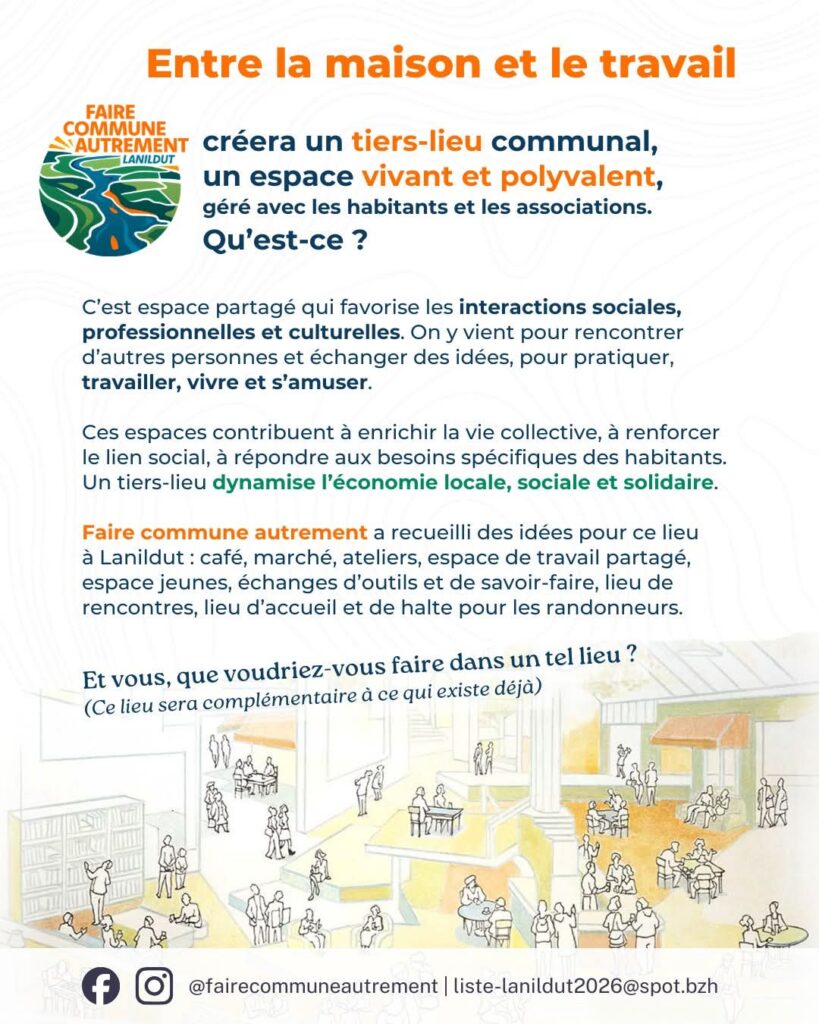 Création d’un tiers-lieu à Lanildut